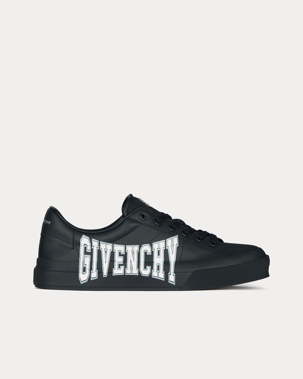 Givenchy City Sport Leather Black / White Low Top Sneakers - 1