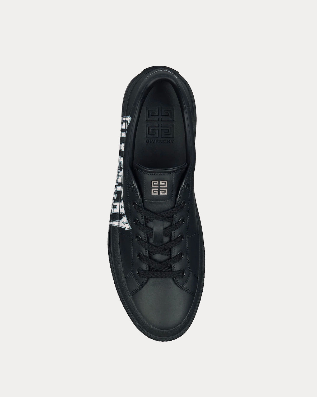 Givenchy City Sport Leather Black / White Low Top Sneakers - 2