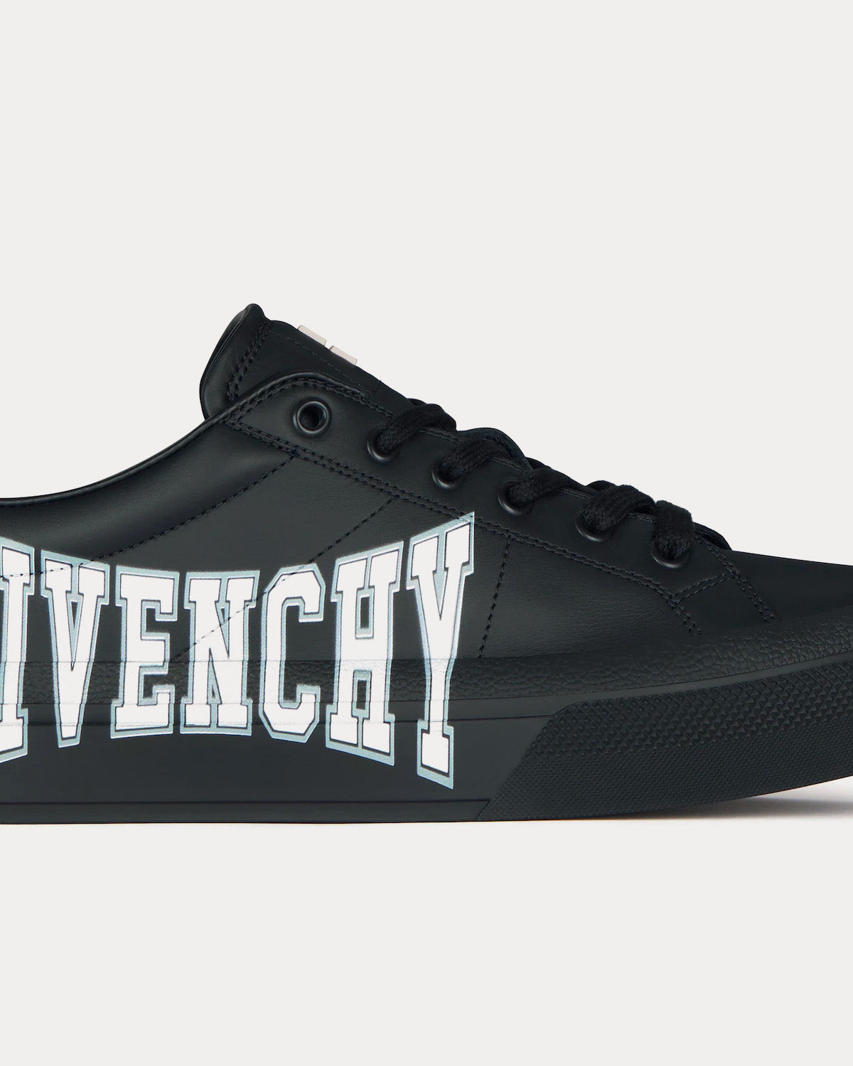 Givenchy City Sport Leather Black / White Low Top Sneakers - 5