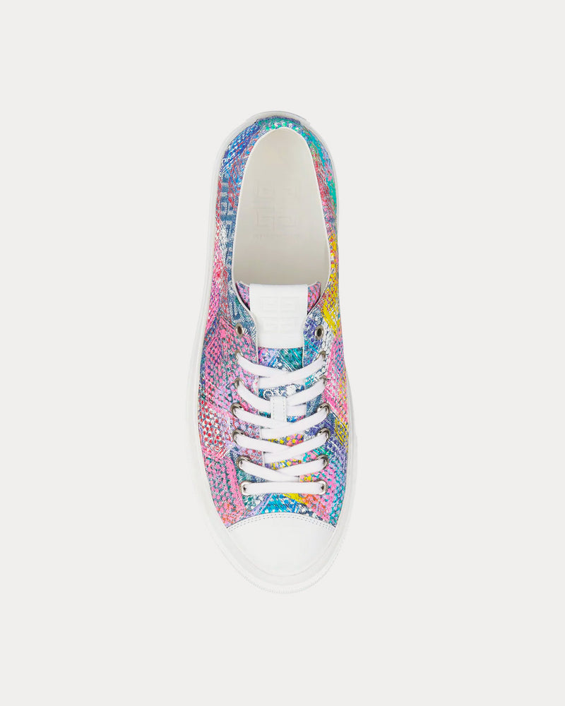 Givenchy x BSTROY City Printed 4G Denim Multi Low Top Sneakers - 2