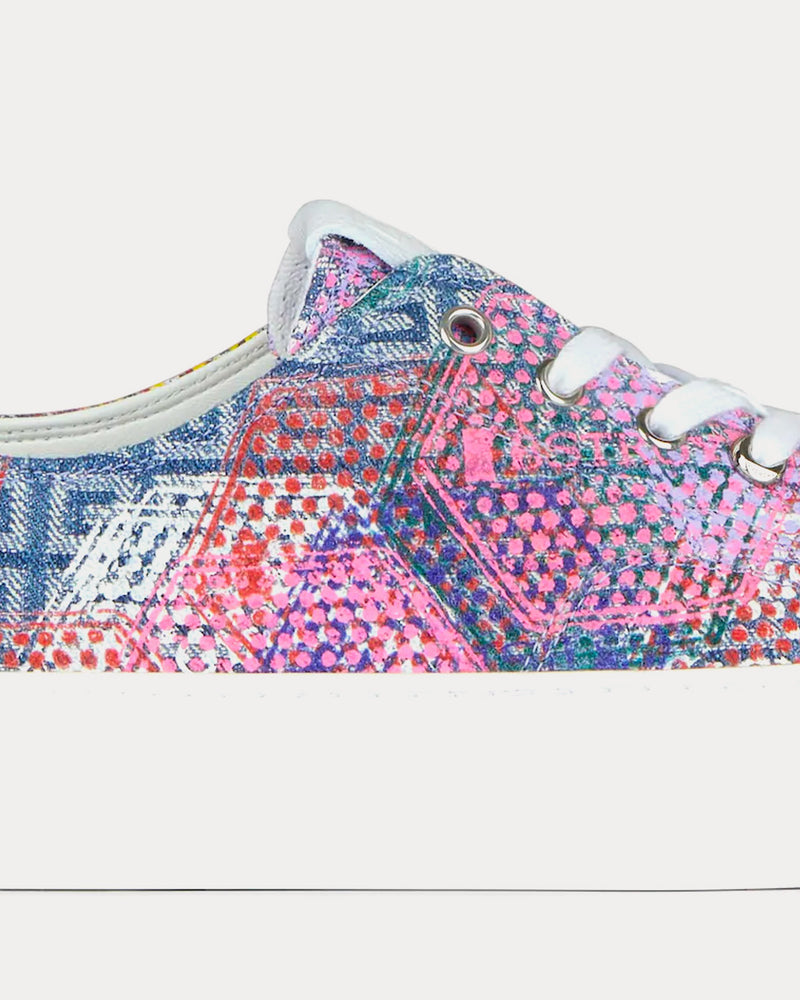 Givenchy x BSTROY City Printed 4G Denim Multi Low Top Sneakers - 5