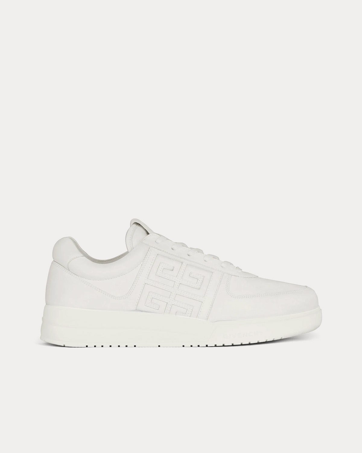 Givenchy G4 Leather White Low Top Sneakers - 1