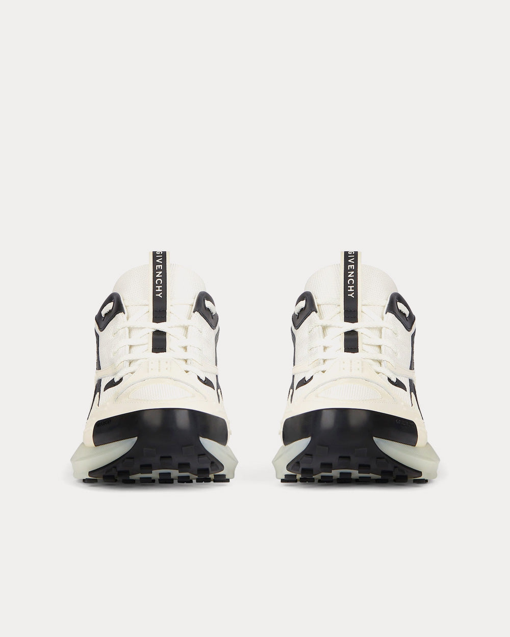 Givenchy GIV 1 TR Mesh & Leather Ivory / Black Low Top Sneakers - 3