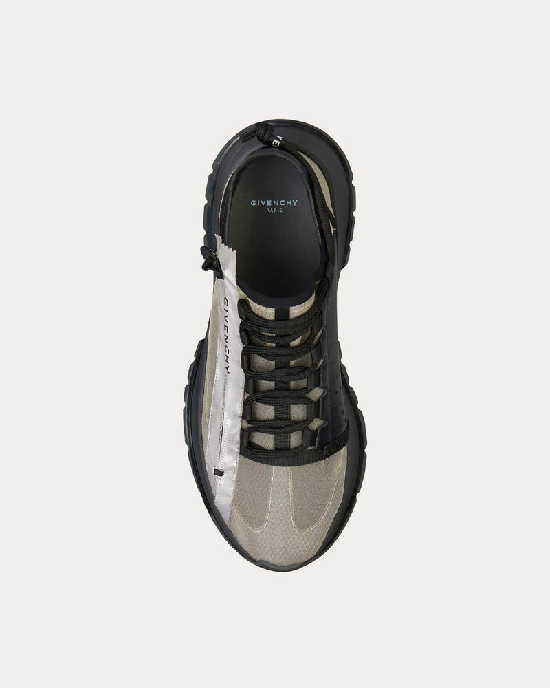 Givenchy Spectre Mesh & Leather With Zip Grey Low Top Sneakers - 2