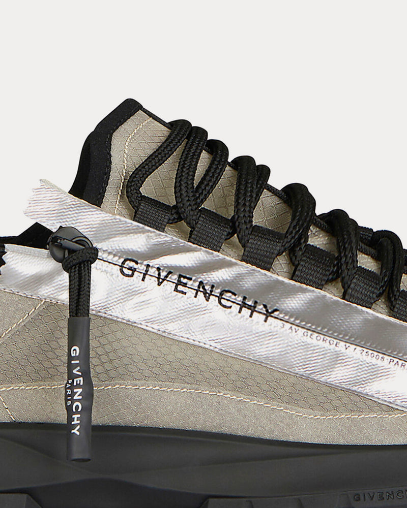 Givenchy Spectre Mesh & Leather With Zip Grey Low Top Sneakers - 6