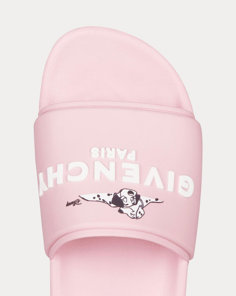 Givenchy x Disney 101 Dalmatians Platform Rubber Pink Sandals - 4