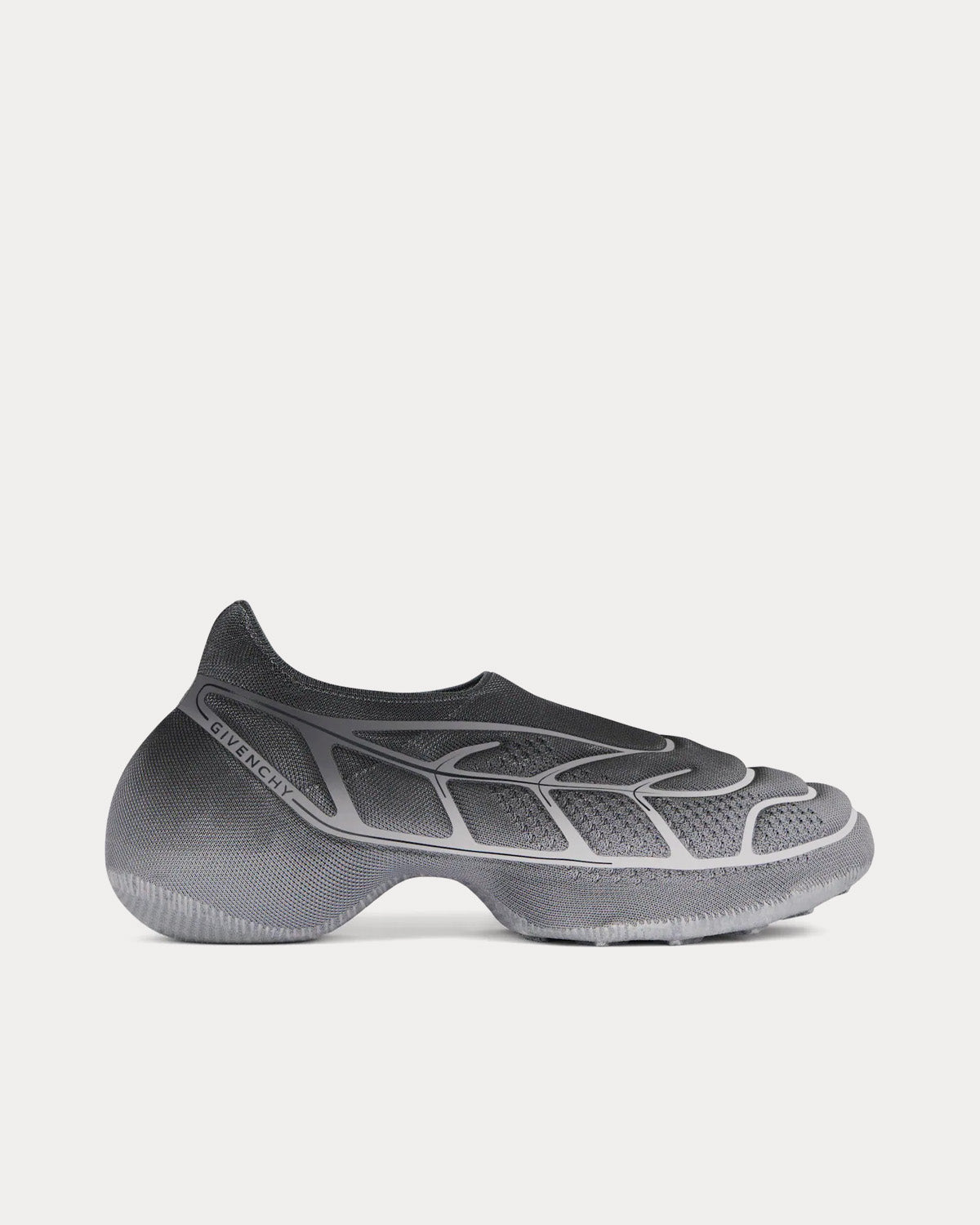 Givenchy TK-360+ Knit Black / Grey Slip On Sneakers - 1