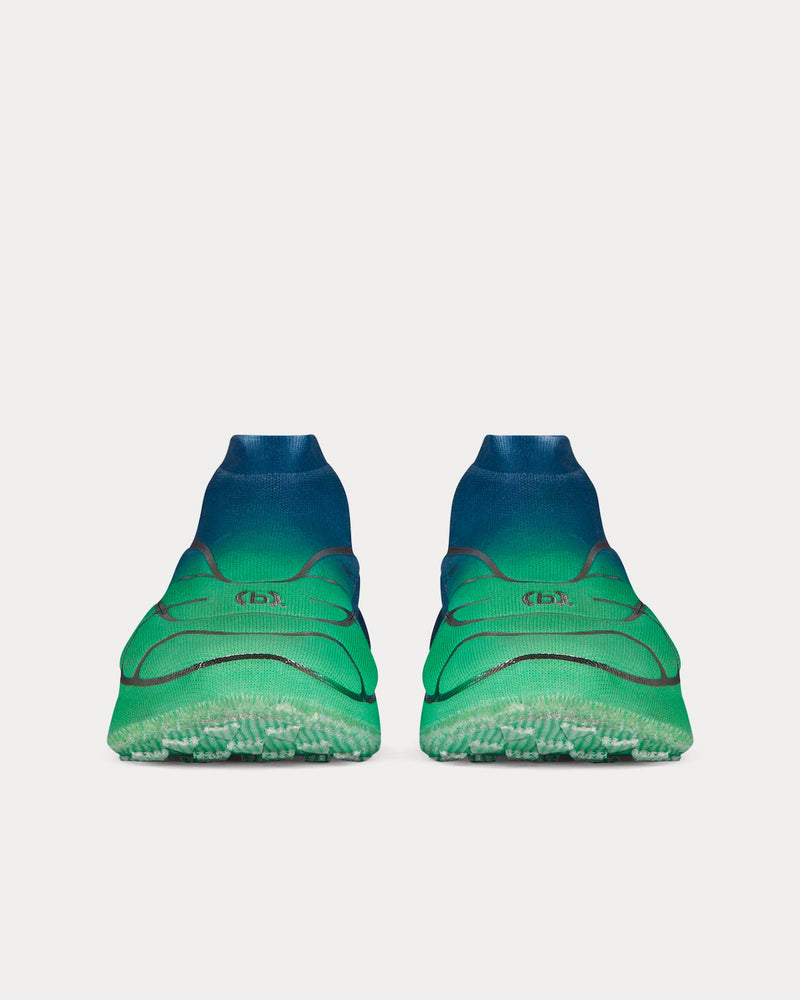 Givenchy x BSTROY TK-360+ Mid Mesh Blue / Green Slip On Sneakers - 3