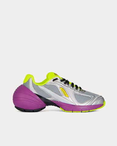 Givenchy TK-MX Runner Mesh Silvery / Ultraviolet Low Top Sneakers