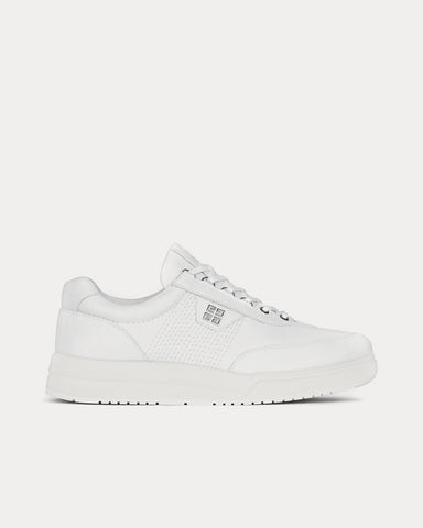 Givenchy G4 Leather White Low Top Sneakers