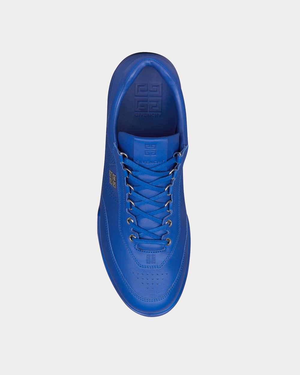 Givenchy G4 Leather Ocean Blue Low Top Sneakers - 2