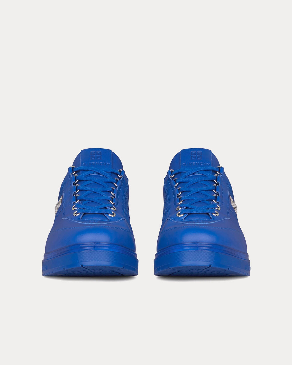 Givenchy G4 Leather Ocean Blue Low Top Sneakers - 3