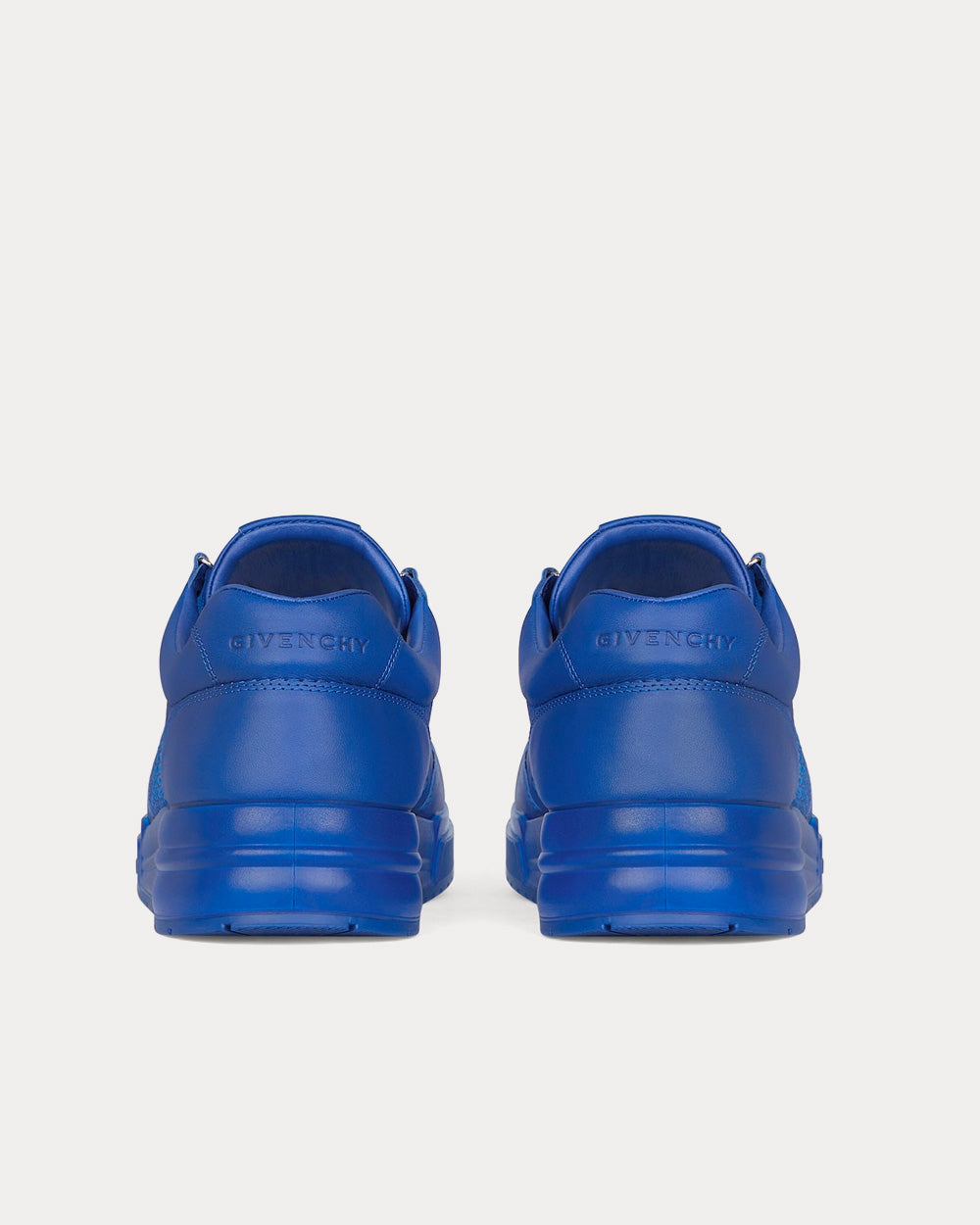 Givenchy G4 Leather Ocean Blue Low Top Sneakers - 4