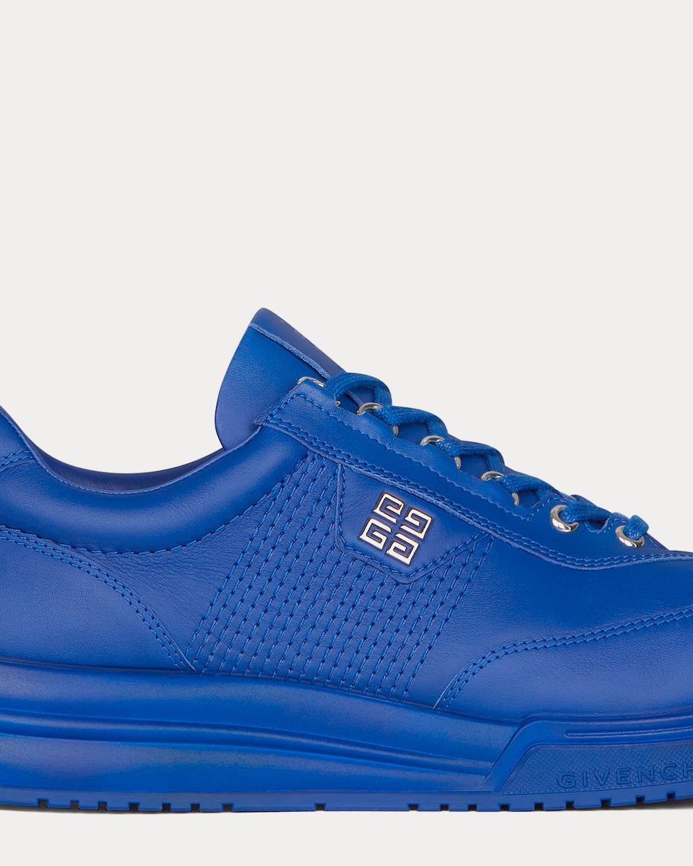 Givenchy G4 Leather Ocean Blue Low Top Sneakers - 6