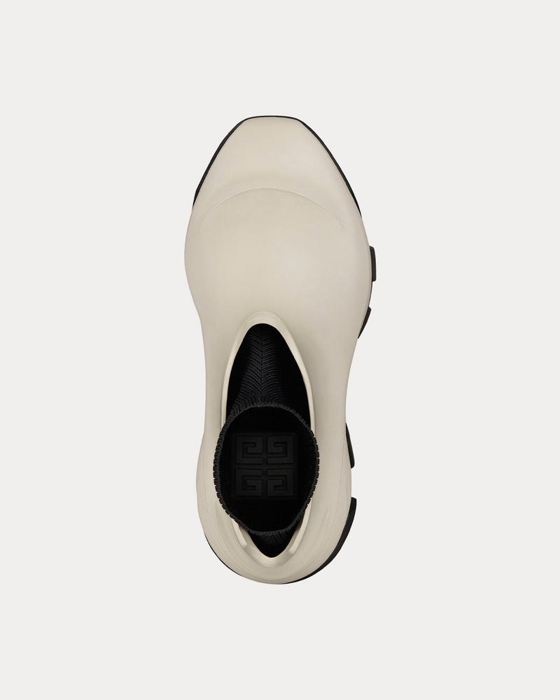 Givenchy Monumental Mallow Hybrid Cream High Top Sneakers - 2