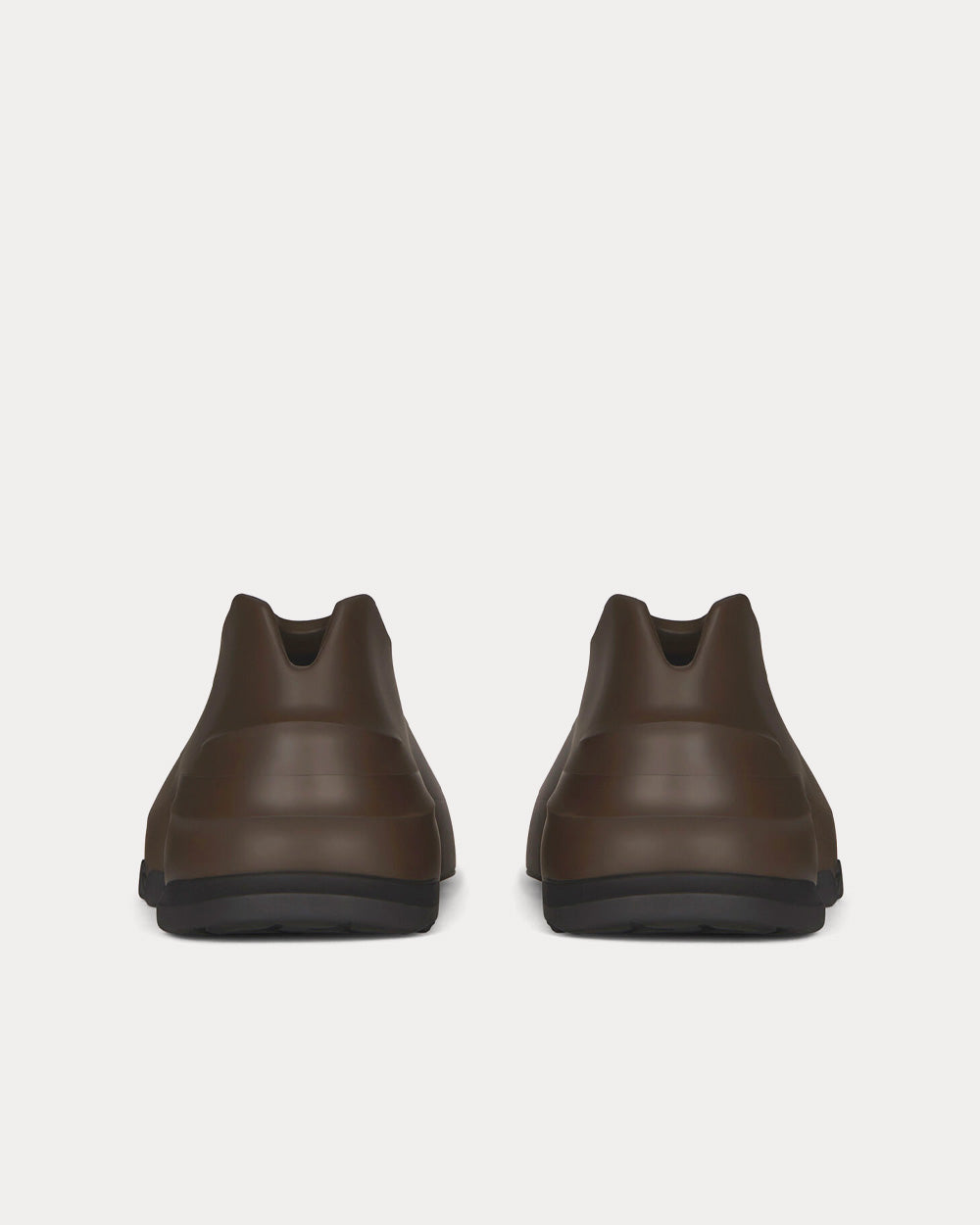 Givenchy Monumental Mallow Rubber Brown Slip On Sneakers - 4