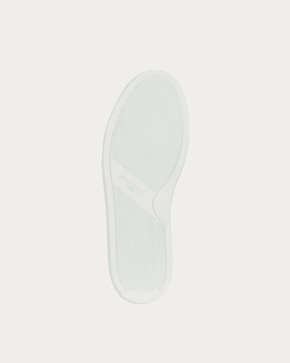 Givenchy Crocodile Effect Webbing White Slip On Sneakers - 4