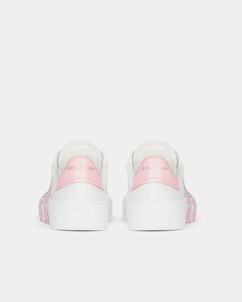 Givenchy x Disney 101 Dalmatians City Sport Leather White / Pink Low Top Sneakers - 4