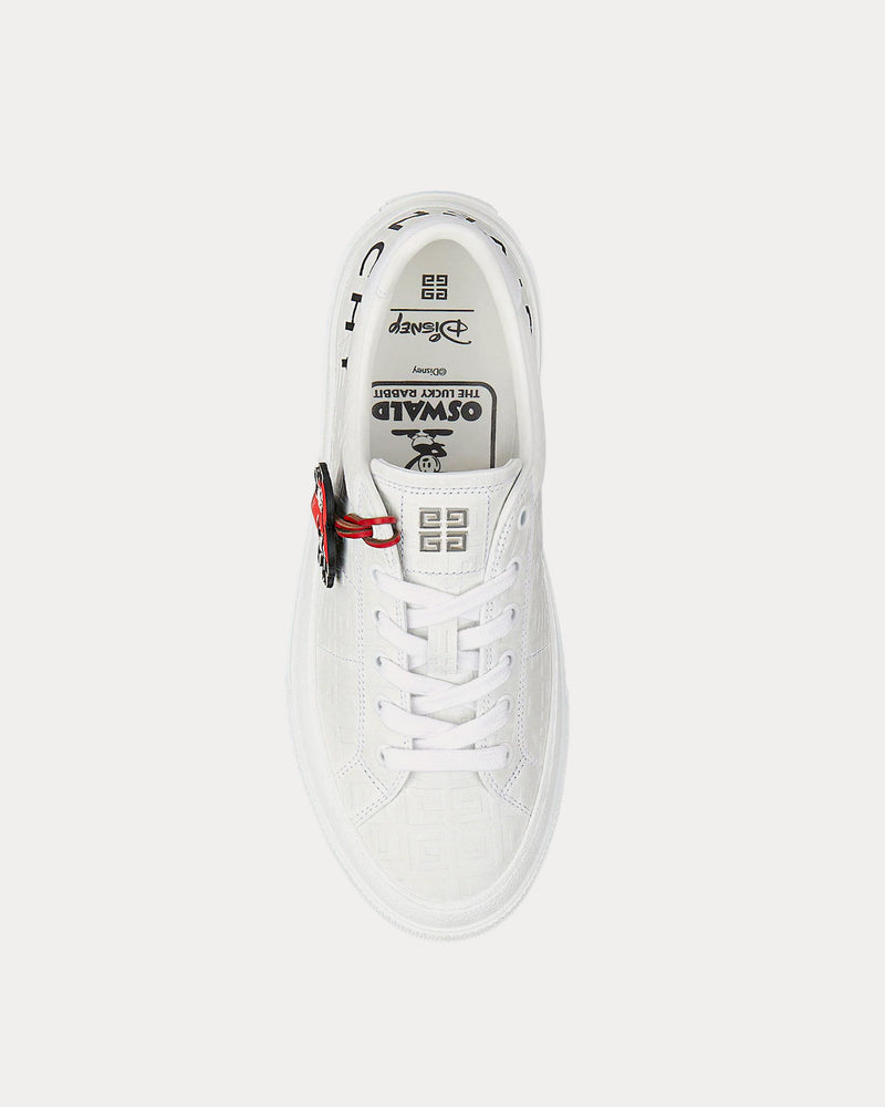 Givenchy x Disney City Sport Oswald Leather White Low Top Sneakers - 2