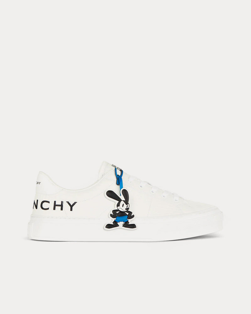 Givenchy x Disney City Sport Oswald Leather White Low Top Sneakers - 1