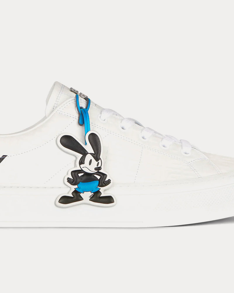 Givenchy x Disney City Sport Oswald Leather White Low Top Sneakers - 4