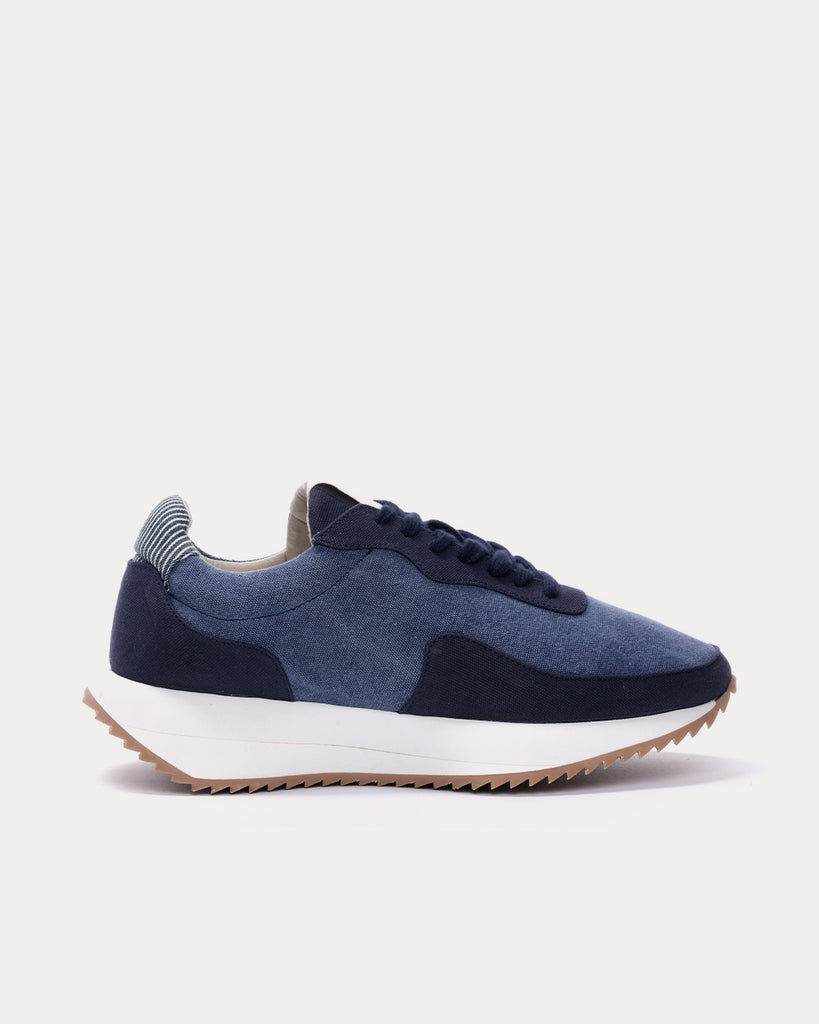 Kook Navy Low Top Sneakers