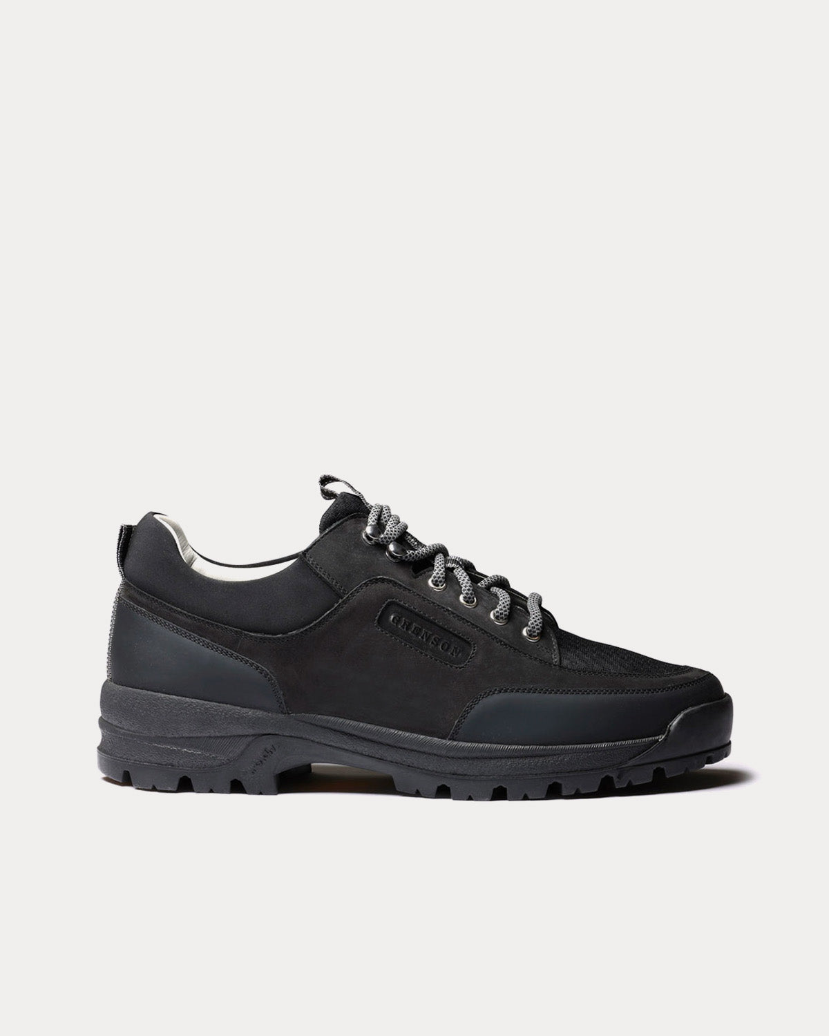 Grenson Sneaker 54 Black Low Top Sneakers - 1