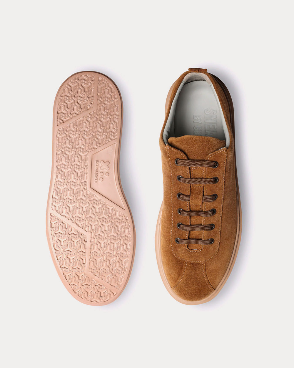 Grenson Sneaker 30 Burnished Suede Snuff Low Top Sneakers - 2