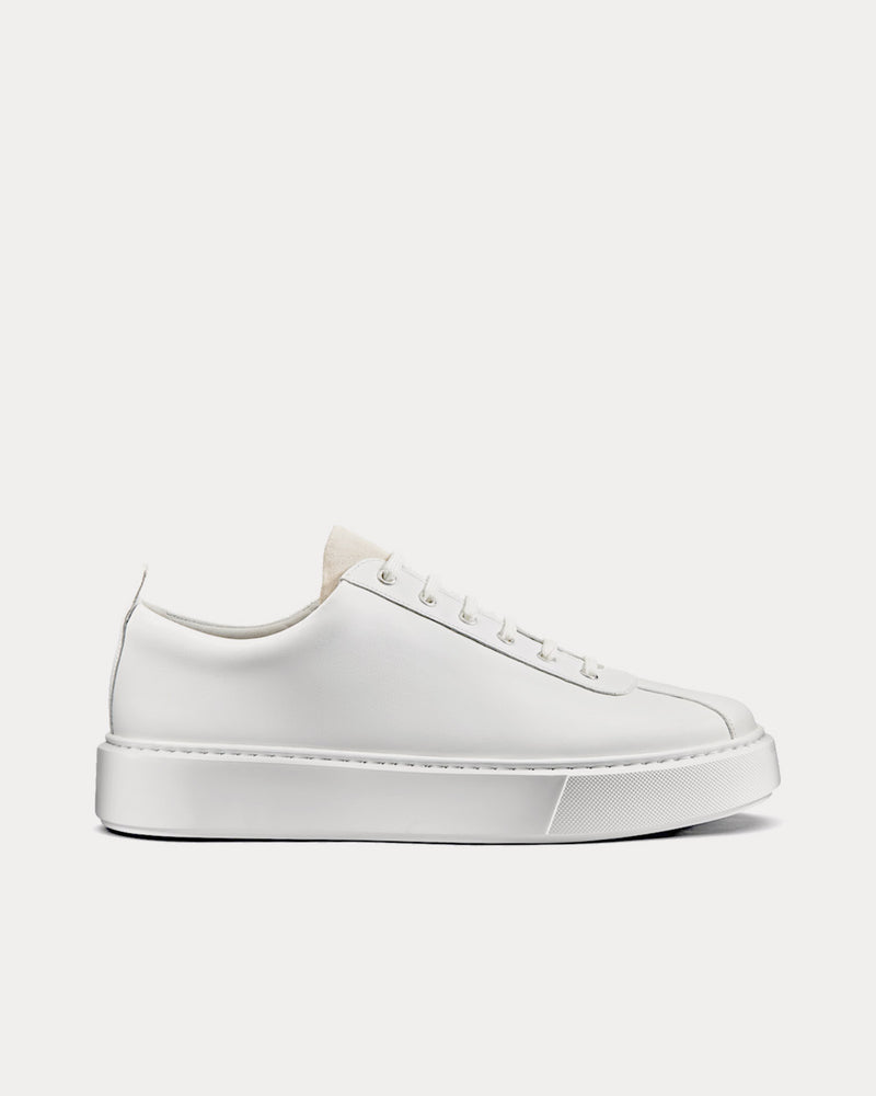 Grenson Sneaker 30 Leather White Low Top Sneakers - 1