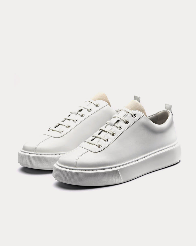 Grenson Sneaker 30 Leather White Low Top Sneakers - 3