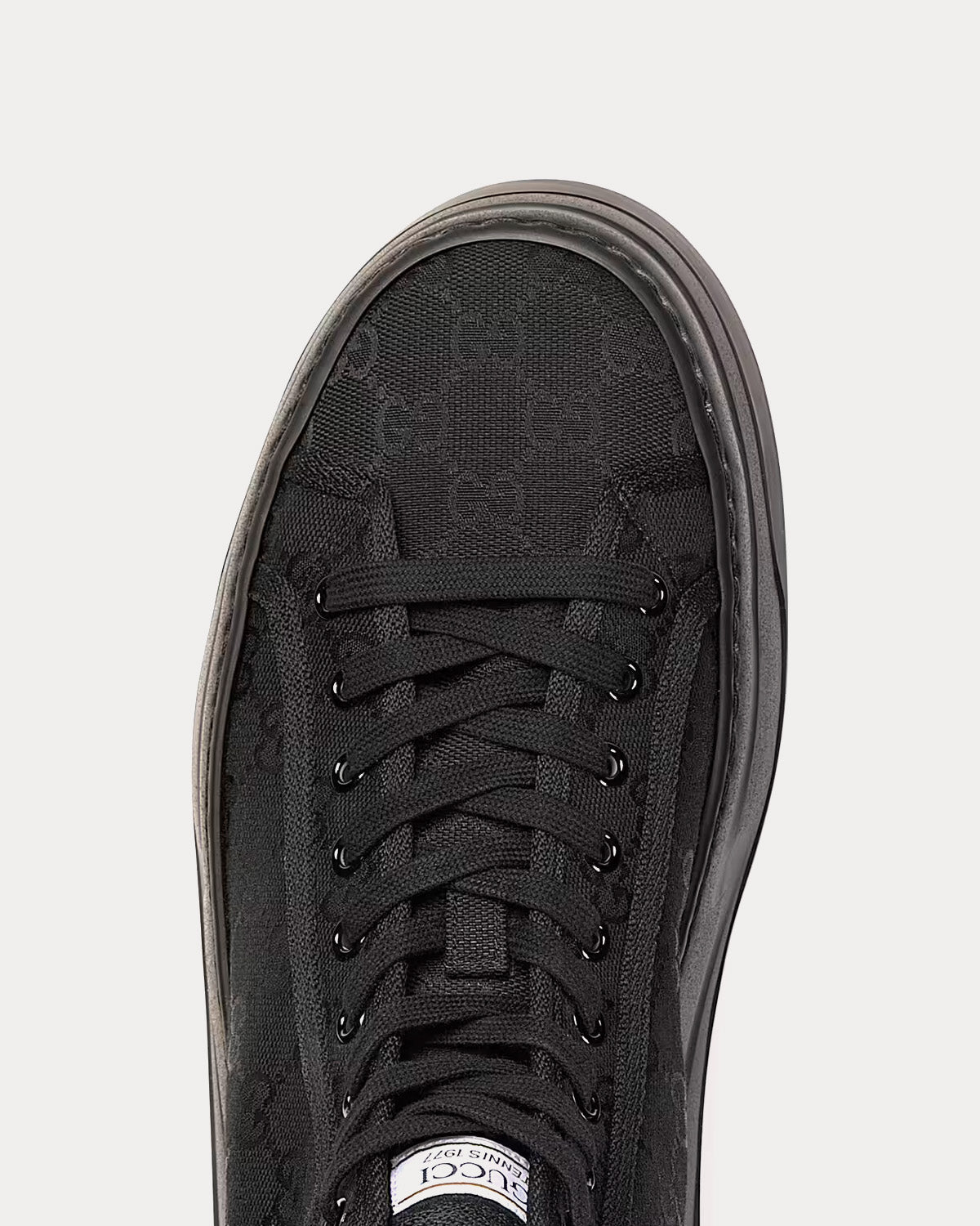 Gucci GG Original Canvas Black High Top Sneakers - 5