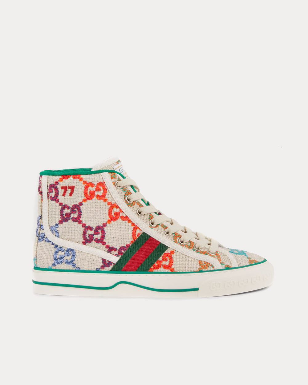 Gucci high top tennis shoes hotsell