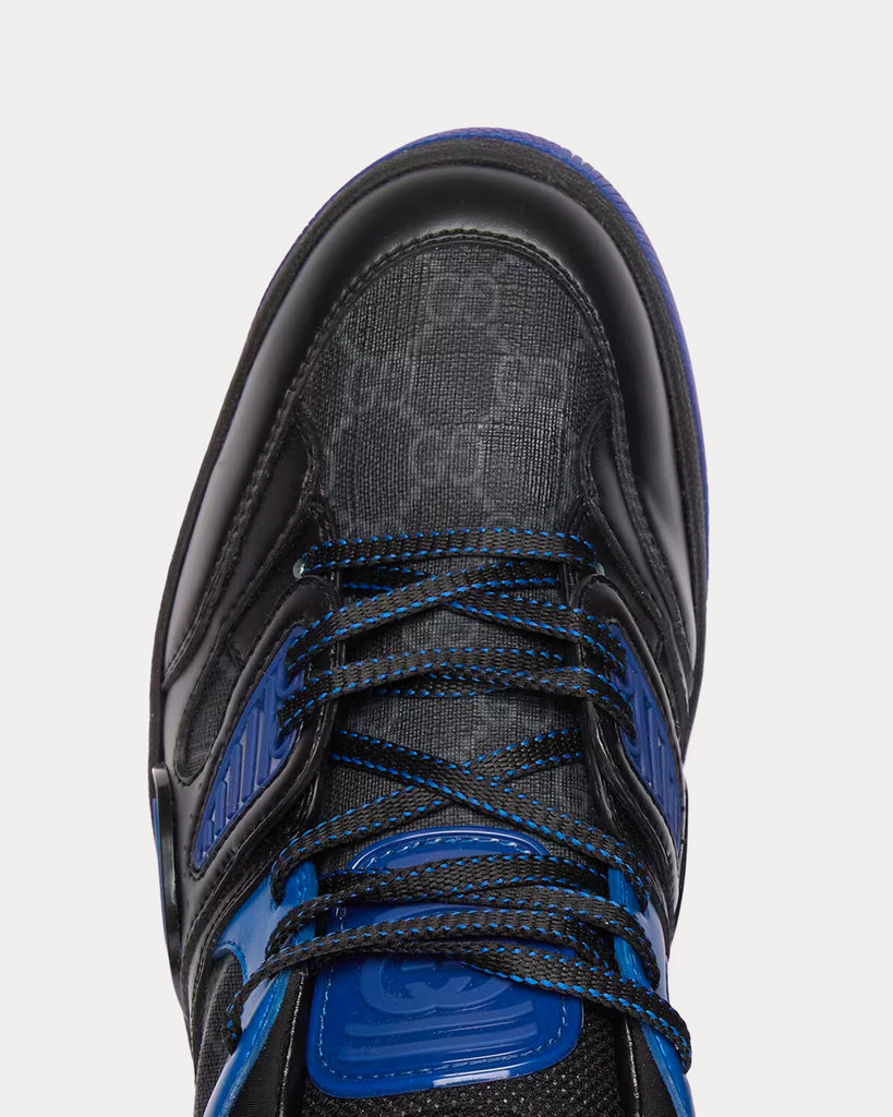 Gucci GG Basket Blue / Black Low Top Sneakers - Sneak in Peace