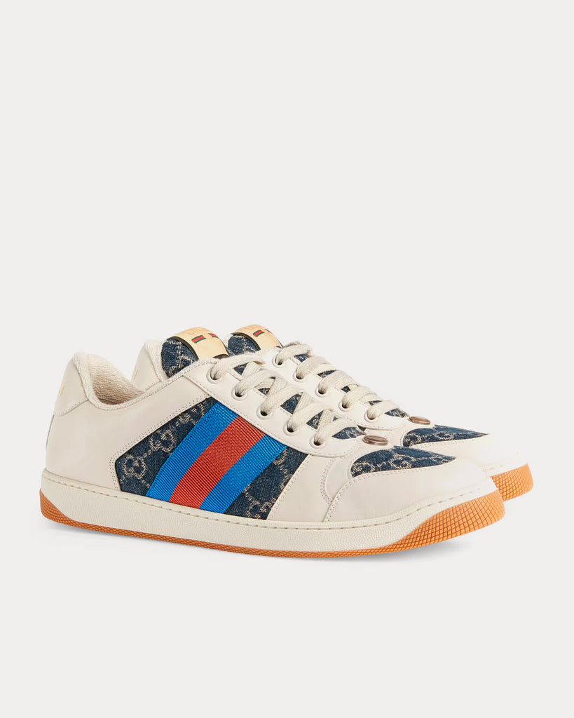 Trainers Gucci Blue size 9 US in Denim - Jeans - 33102944
