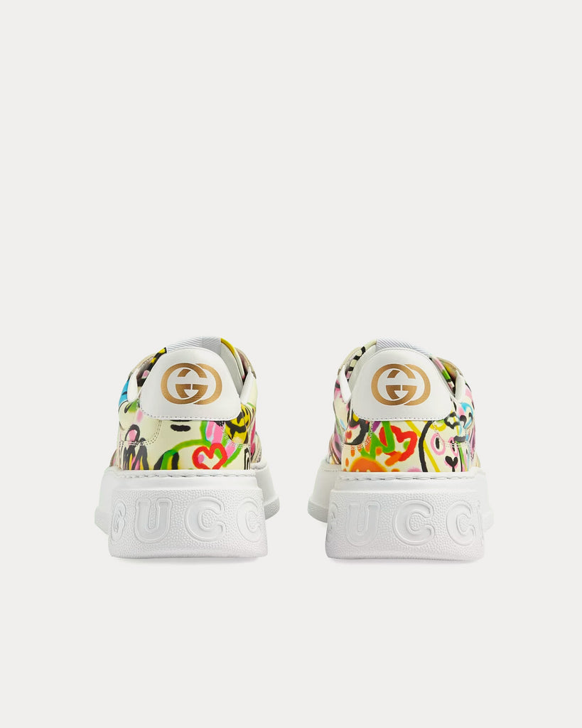 Gucci cheap graffiti sneakers