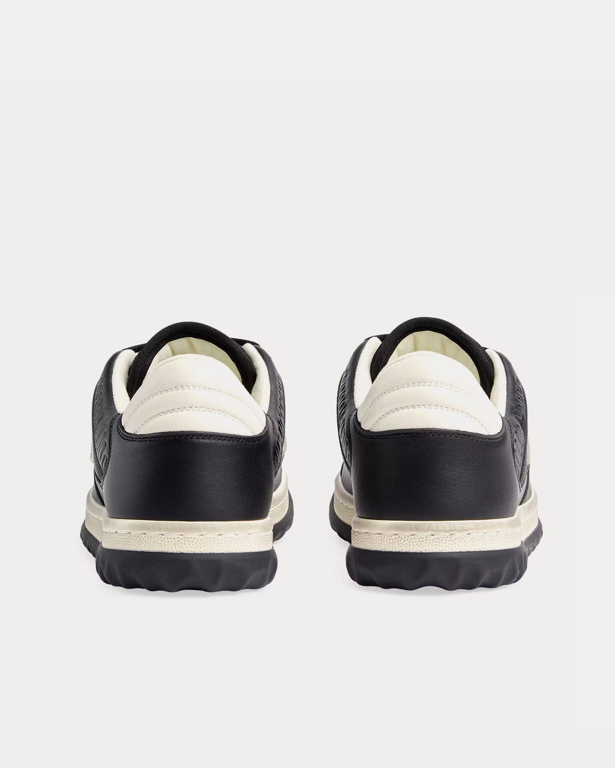 Gucci MAC80 Leather Black / White Low Top Sneakers - 4