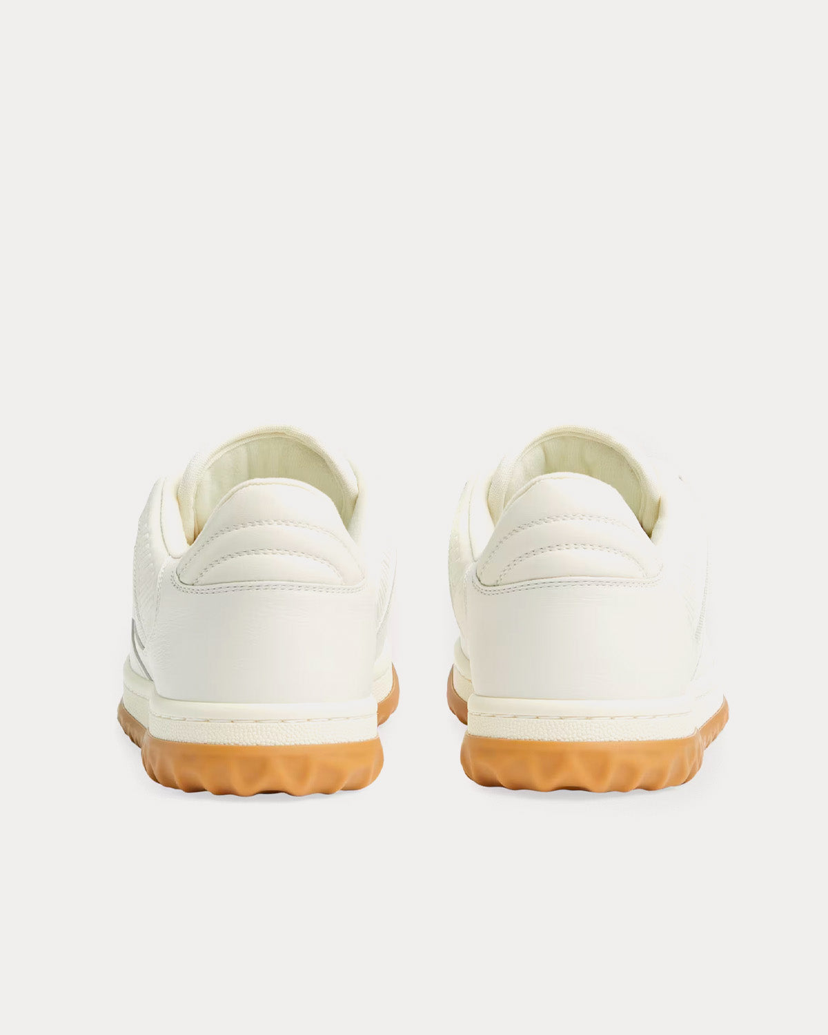 Gucci MAC80 Leather Off White Low Top Sneakers - 4