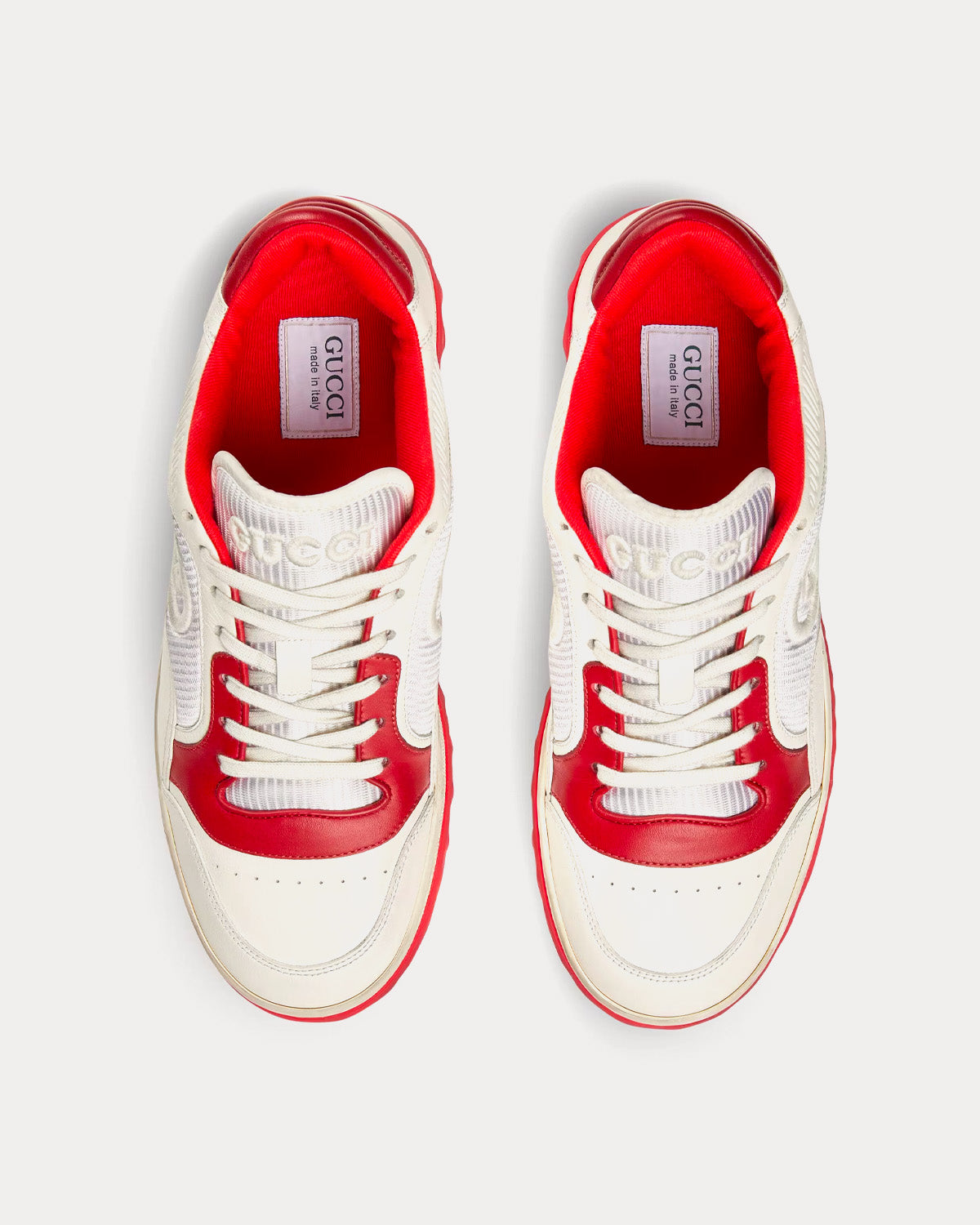 Off white gucci sneakers hotsell