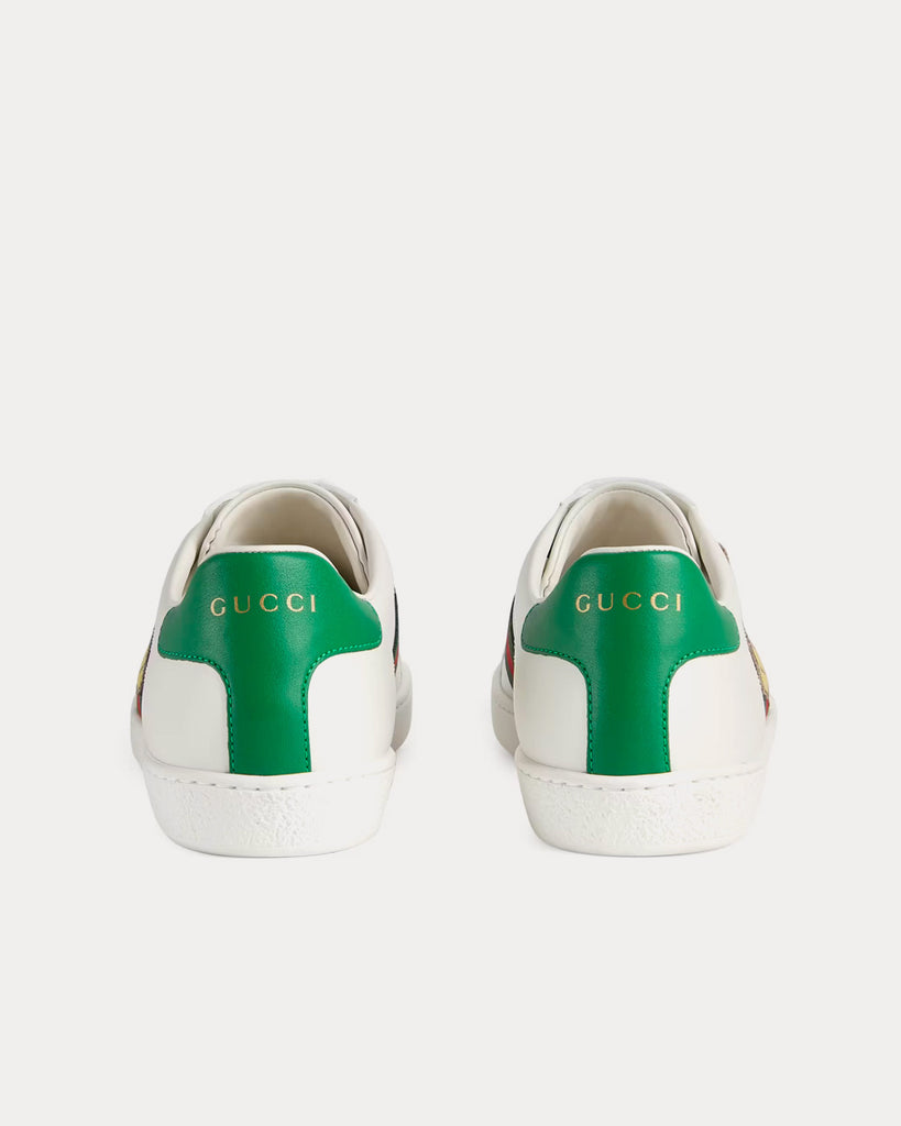 Gucci Bananya Ace White Low Top Sneakers - Sneak in Peace