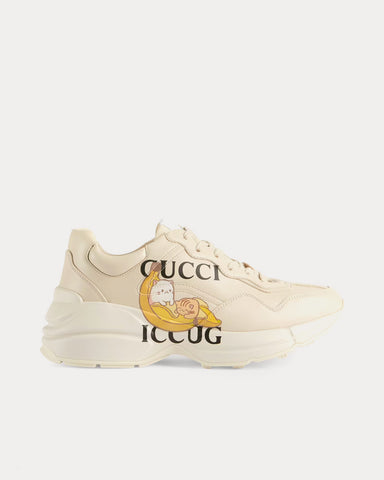 Gucci Rhyton Bananya Low Top Sneakers