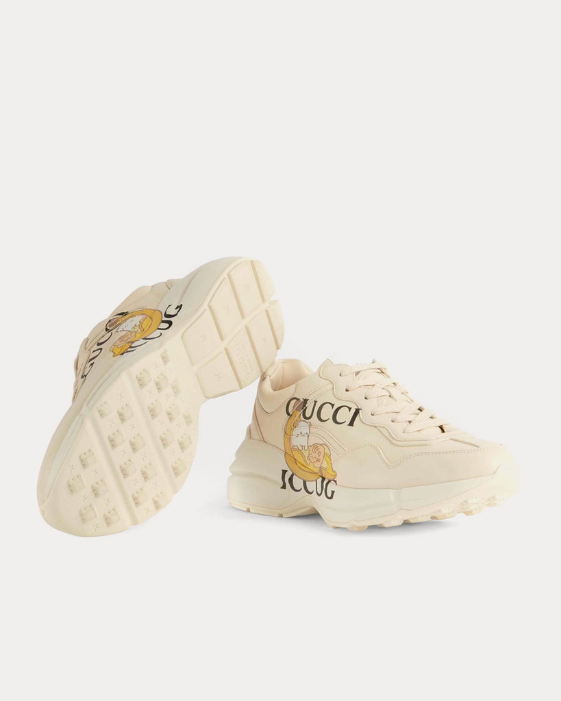 Gucci Bananya x Gucci Rhyton Marathon Running Shoes Sneakers