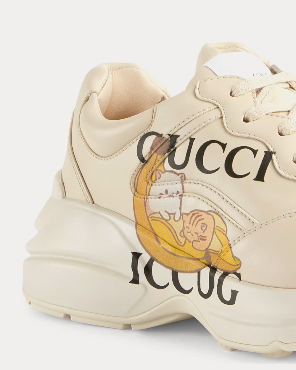 Gucci Rhyton Bananya Low Top Sneakers - 5