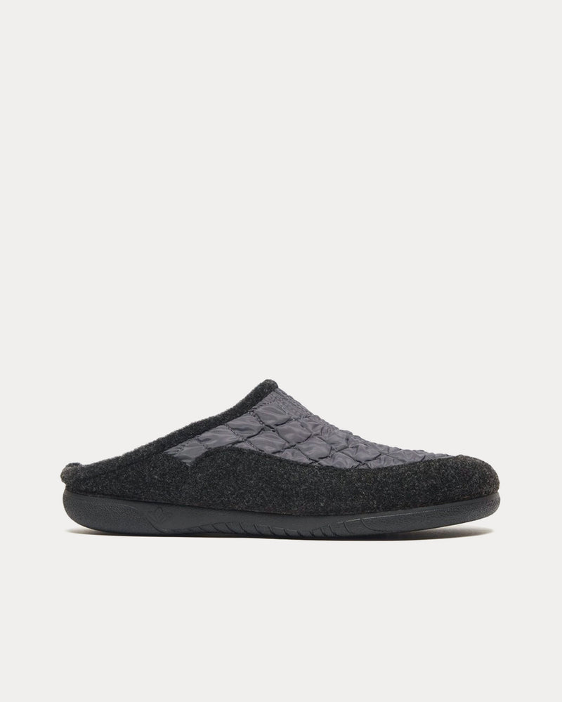 Gurus Room House Mule Grey Slip Ons - 1