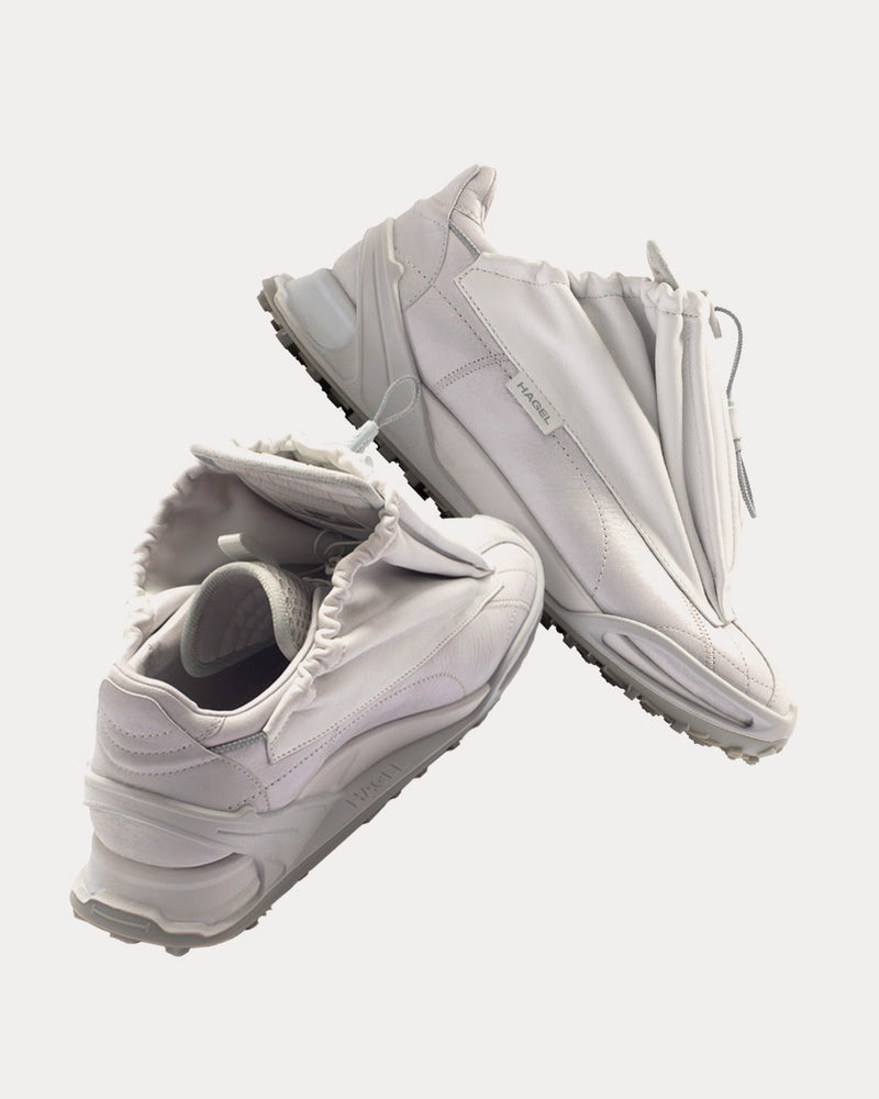 Studio Hagel Shroud Ice White Low Top Sneakers - 2