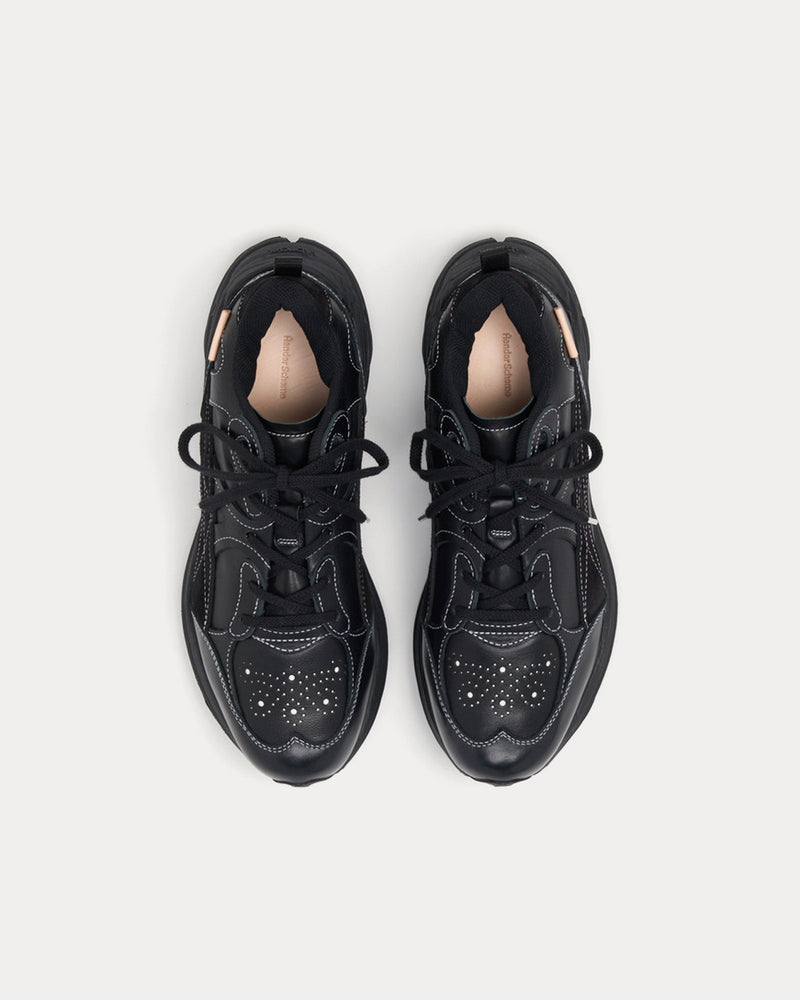 Hender Scheme Polar Black / White Low Top Sneakers - 2