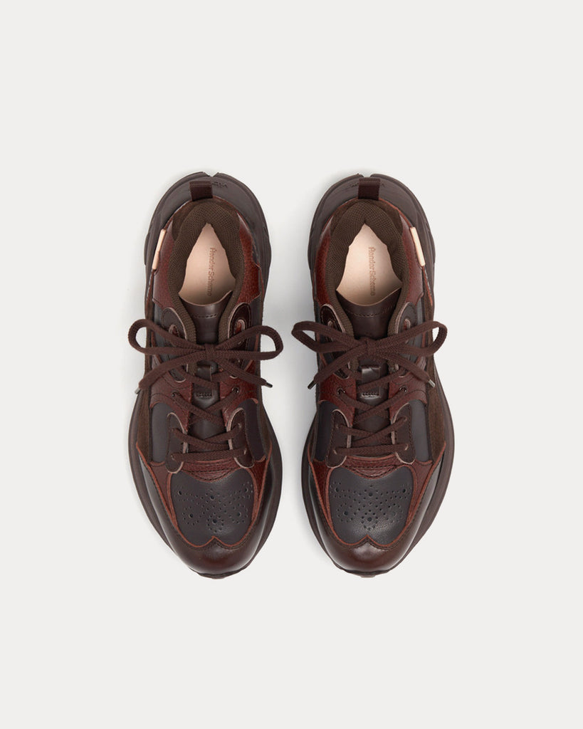 Hender Scheme Polar Dark Brown Low Top Sneakers - Sneak in Peace