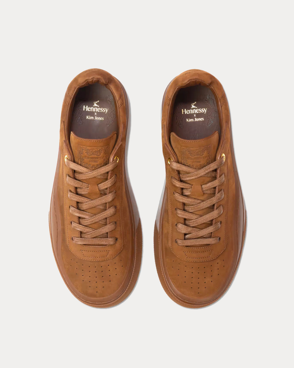 Hennessy HNY Low by Kim Jones Brown Low Top Sneakers - 2