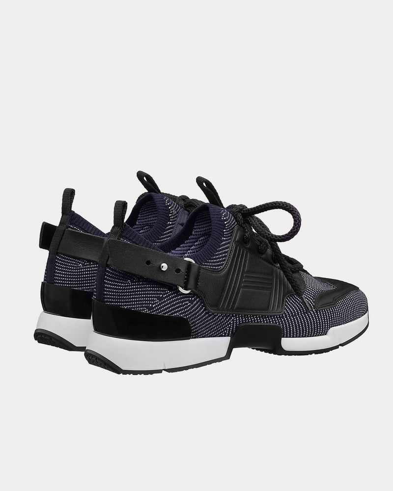 Hermès Athlete Multicolore Noir Low Top Sneakers - 3