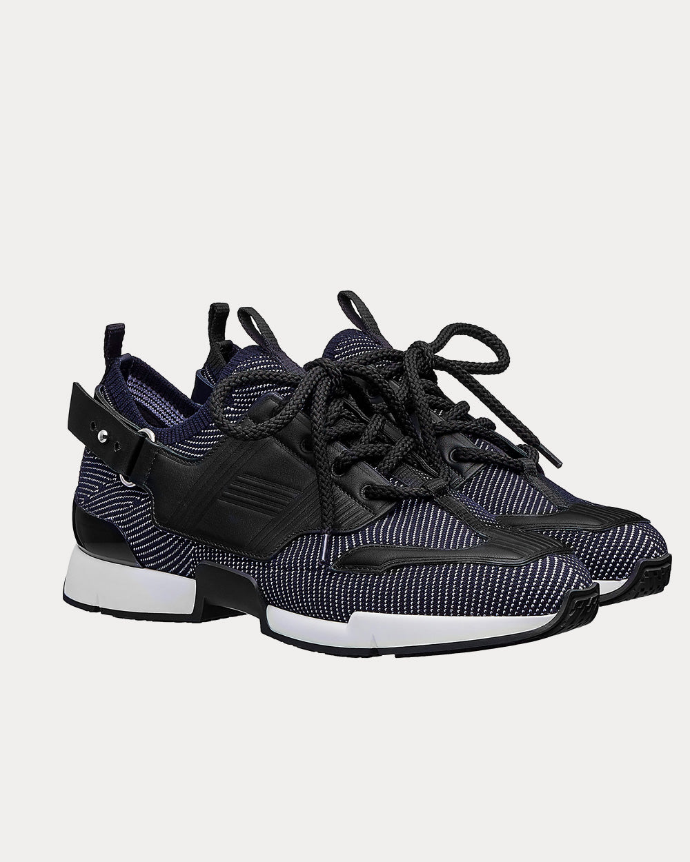Hermès - Athlete Multicolore Noir Low Top Sneakers