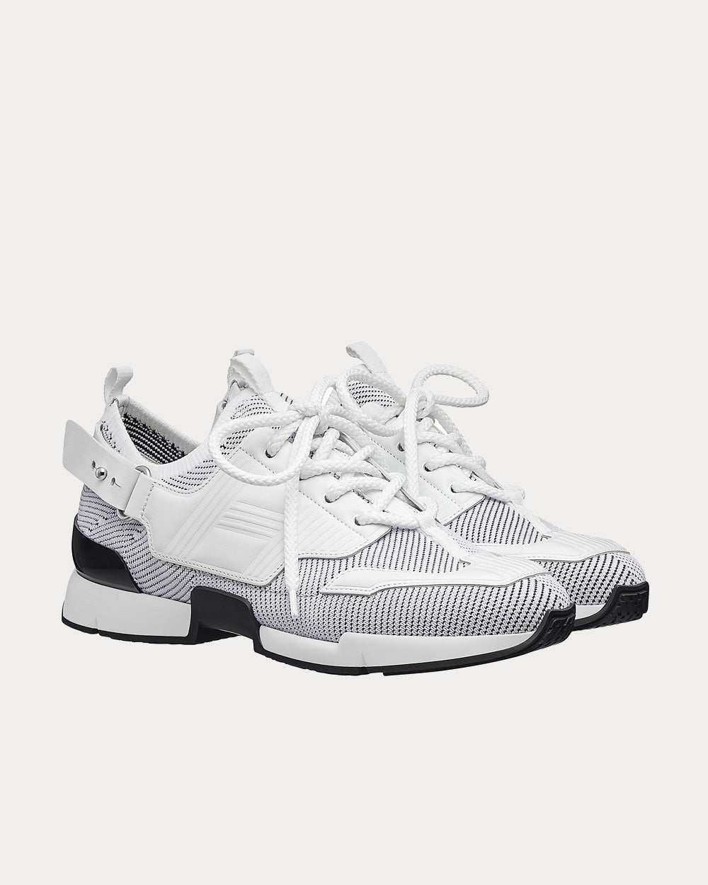 Hermès - Athlete Multicolore Blanc Low Top Sneakers